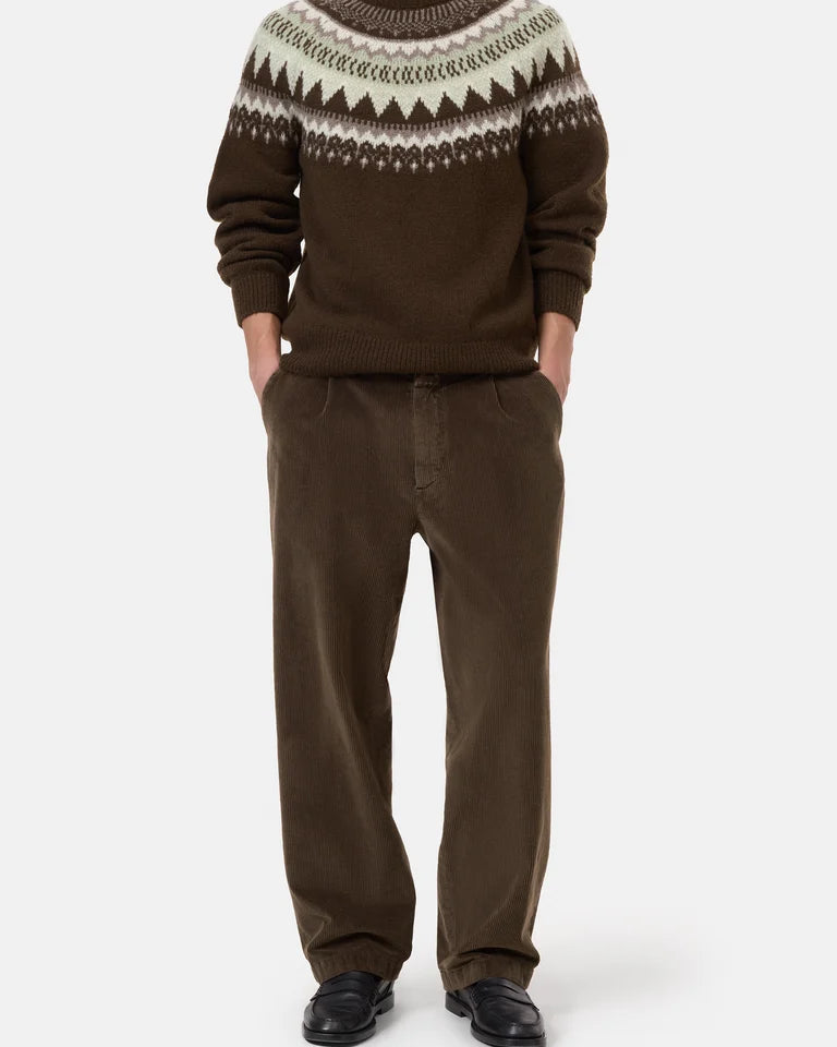 CLOSED Men's Norwegian Sweater - Marsh Green Men's Tops - Sloane Boutique