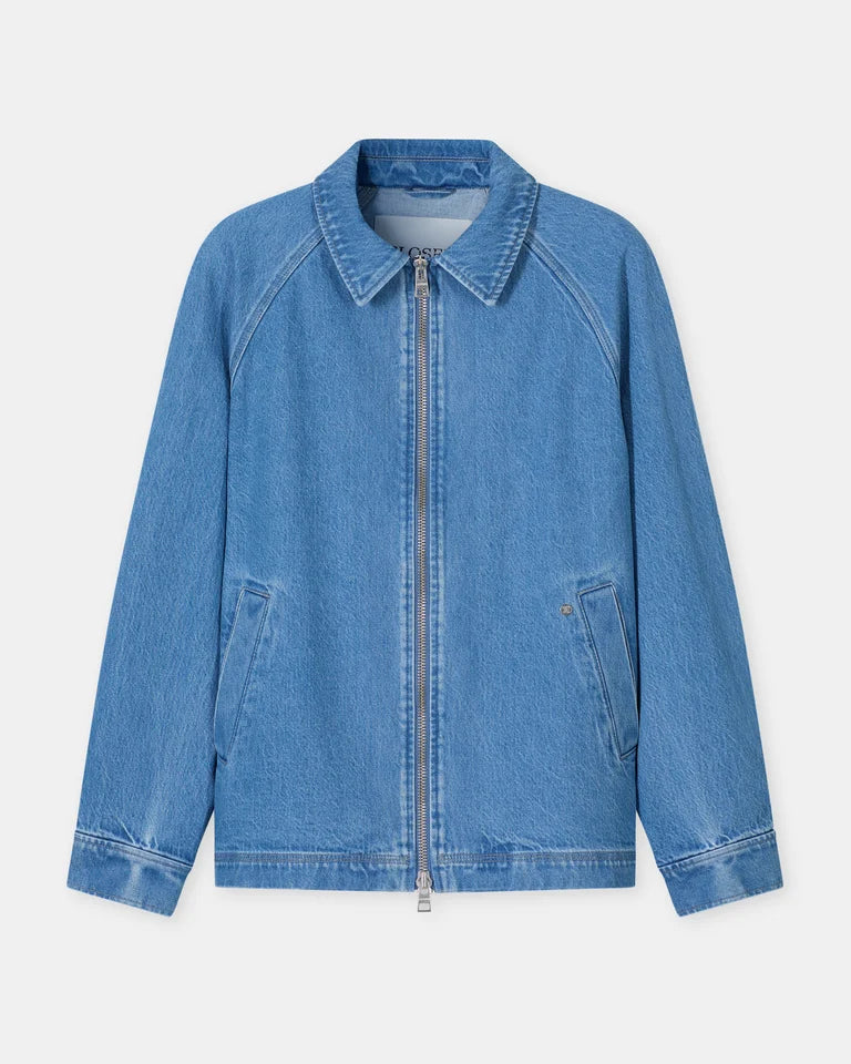 CLOSED Men's Postal Jacket - Mid Blue Outerwear - Sloane Boutique