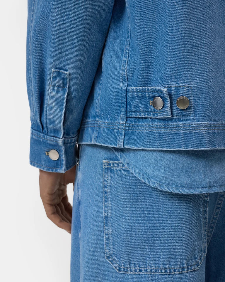 CLOSED Men's Postal Jacket - Mid Blue Outerwear - Sloane Boutique