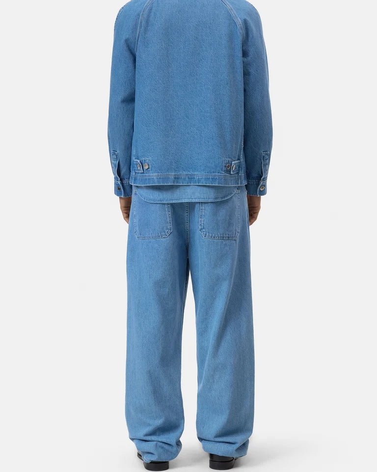 CLOSED Men's Postal Jacket - Mid Blue Outerwear - Sloane Boutique