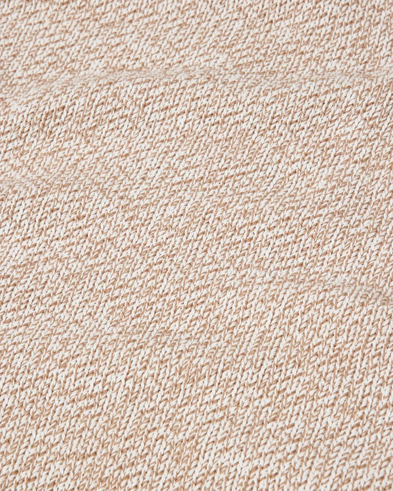 CLOSED Men's Raw Edged Knit - Rock Beige Men's Tops - Sloane Boutique