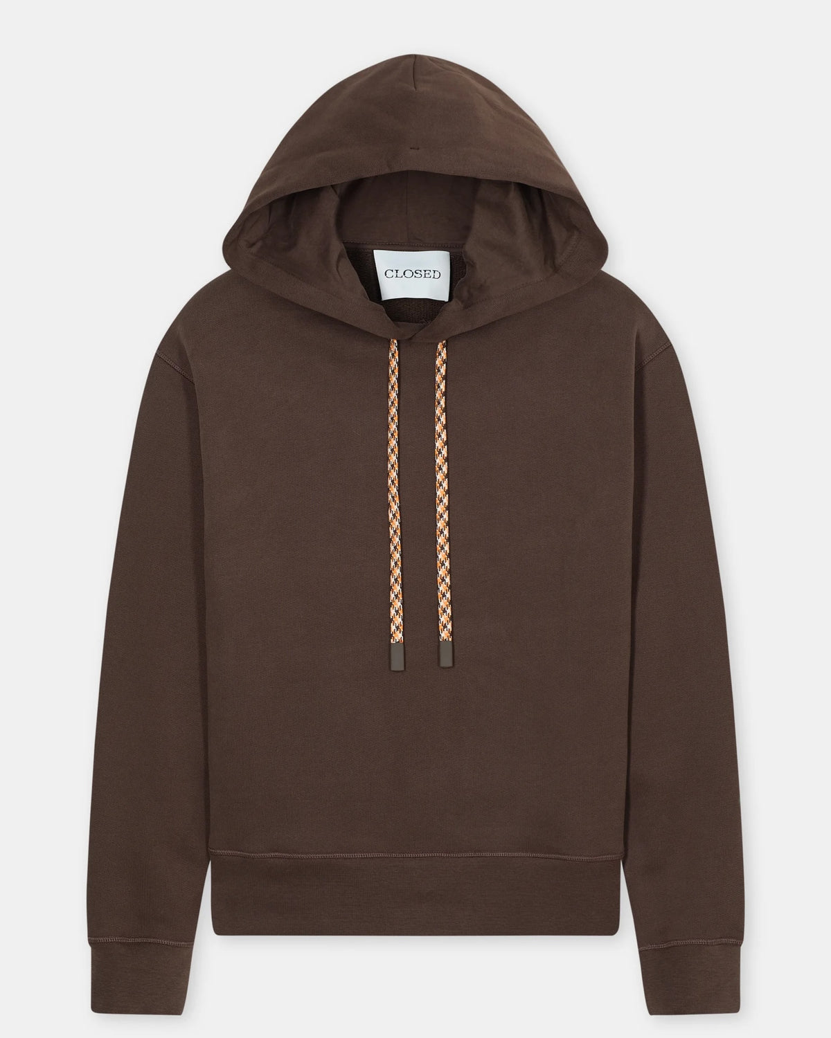 Closed Men's Retro Hoodie - Espresso Brown Men's Tops - Sloane Boutique