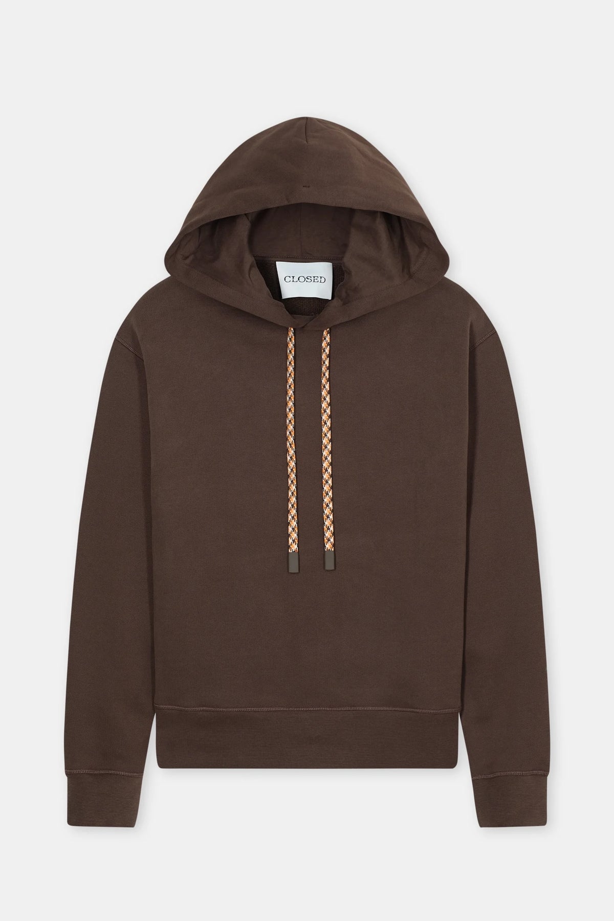 Closed Men's Retro Hoodie - Espresso Brown Men's Tops - Sloane Boutique