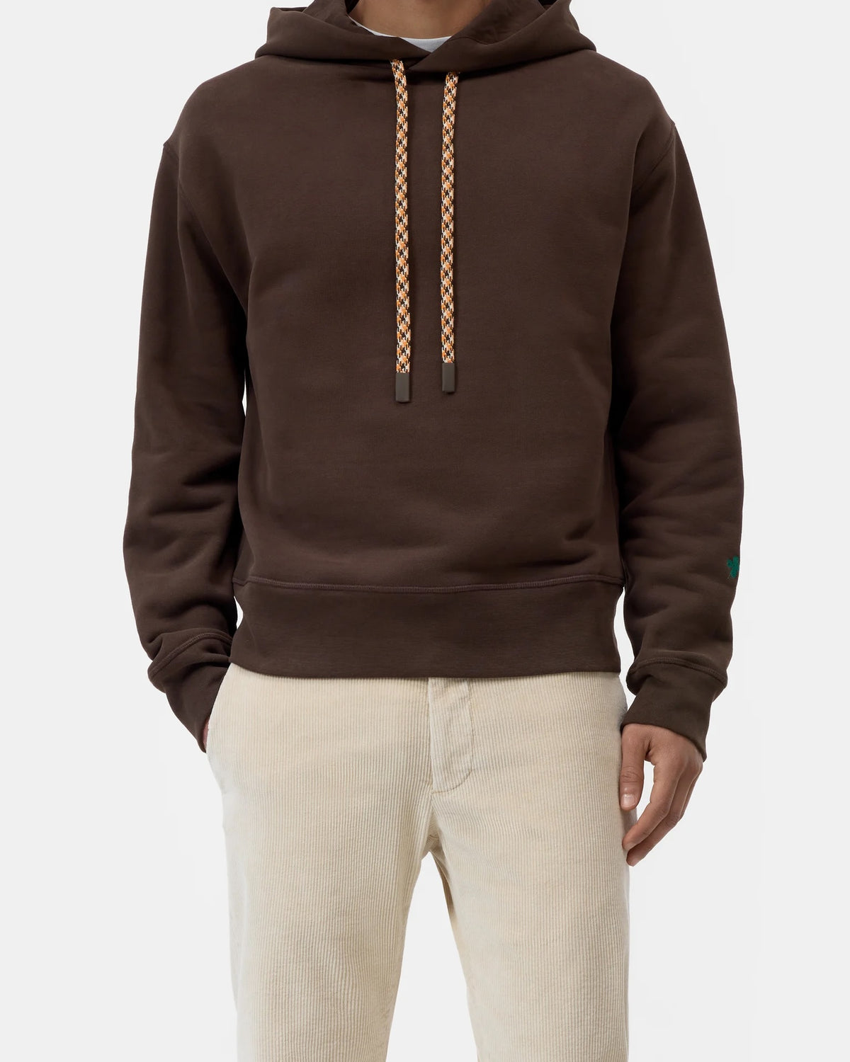 Closed Men's Retro Hoodie - Espresso Brown Men's Tops - Sloane Boutique