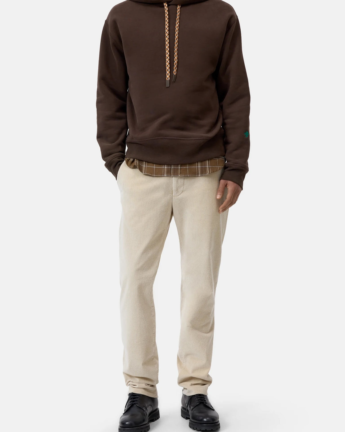 Closed Men's Retro Hoodie - Espresso Brown Men's Tops - Sloane Boutique