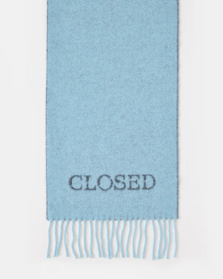 CLOSED Men's Scarf - Nordic Blue Men's Accessories - Sloane Boutique