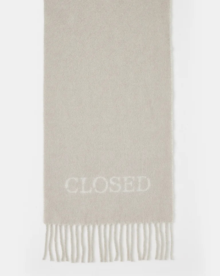 CLOSED Men's Scarf - Silt Grey Men's Accessories - Sloane Boutique