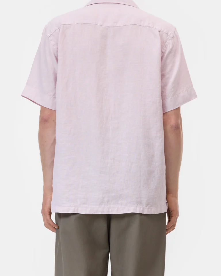 CLOSED Men's Short Sleeve Shirt - Pink Quartz Men's Tops - Sloane Boutique