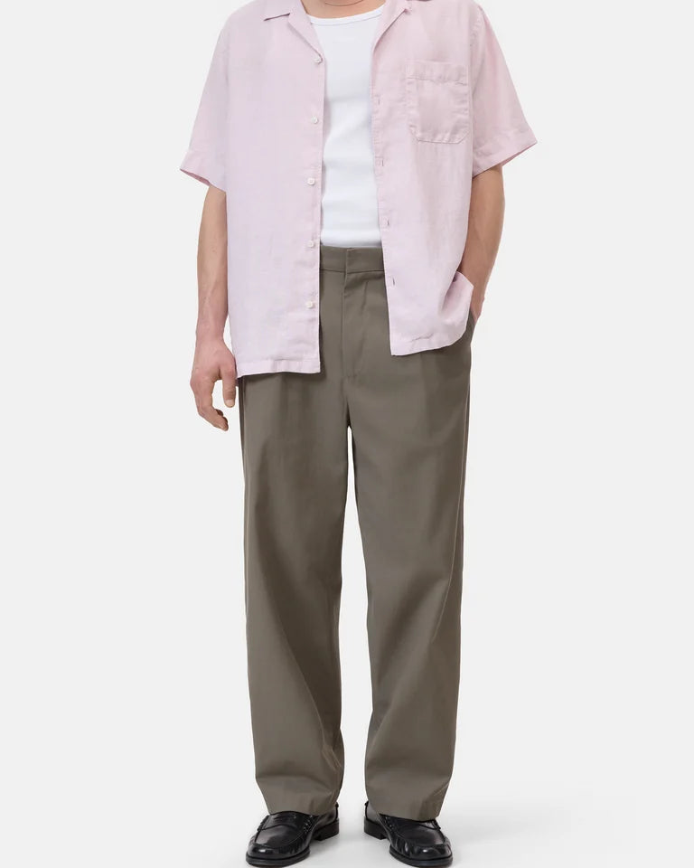 CLOSED Men's Short Sleeve Shirt - Pink Quartz Men's Tops - Sloane Boutique