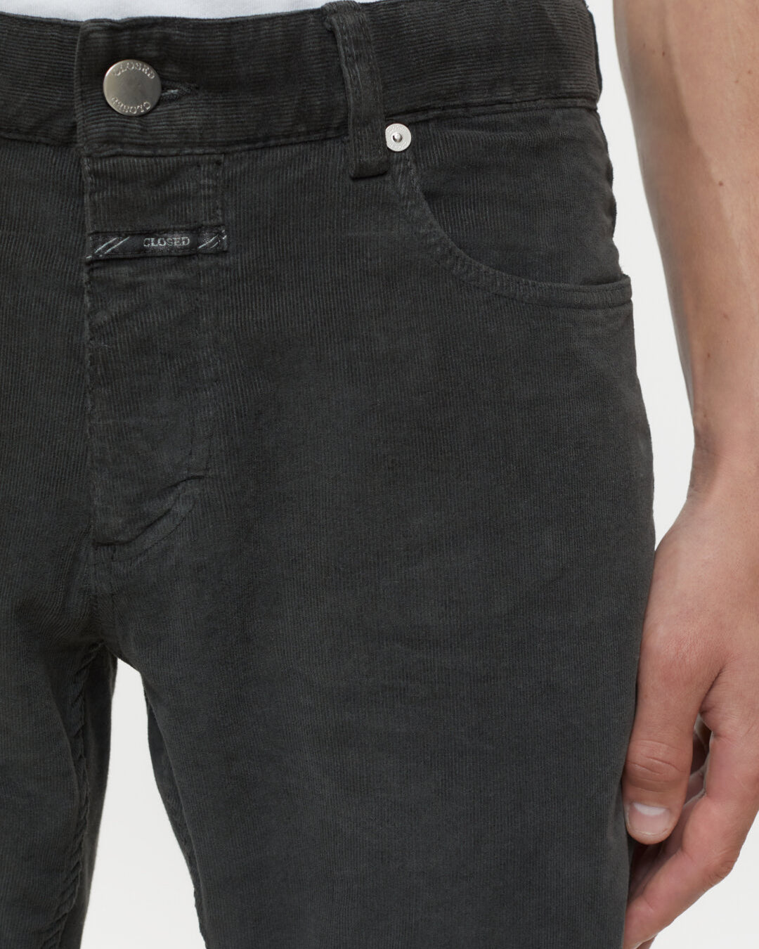 CLOSED Men's Unity Slim Pant - Charcoal Men's Bottoms - Sloane Boutique