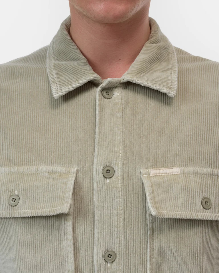 CLOSED Men's Utility Shirt - Lichen Green Men's Tops - Sloane Boutique