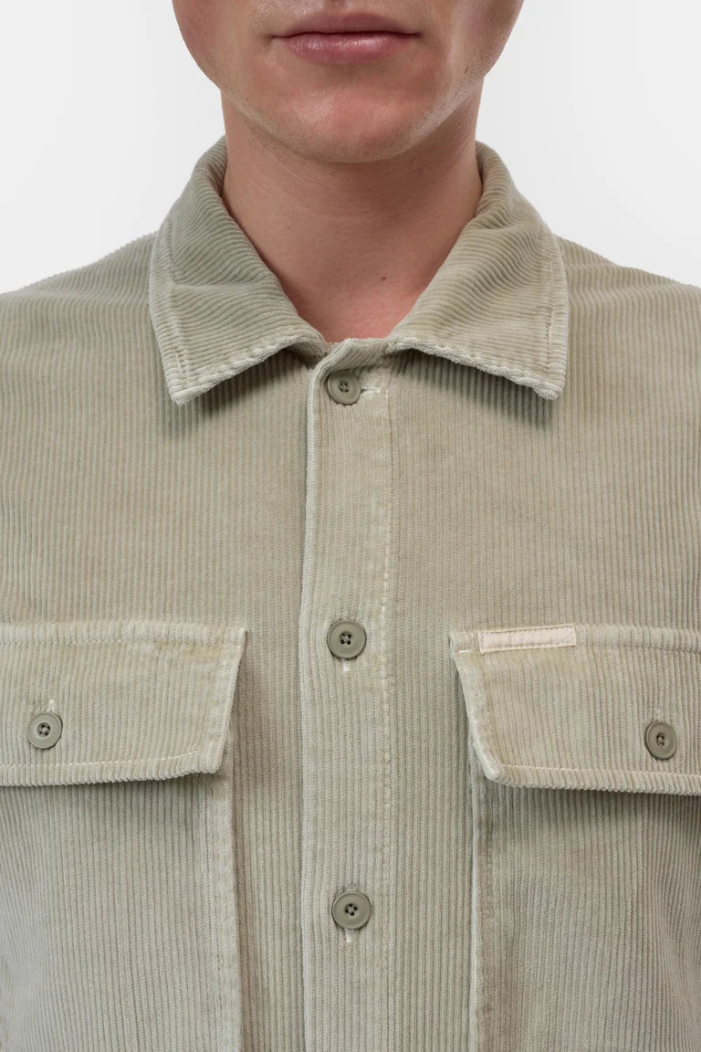CLOSED Men's Utility Shirt - Lichen Green Men's Tops - Sloane Boutique