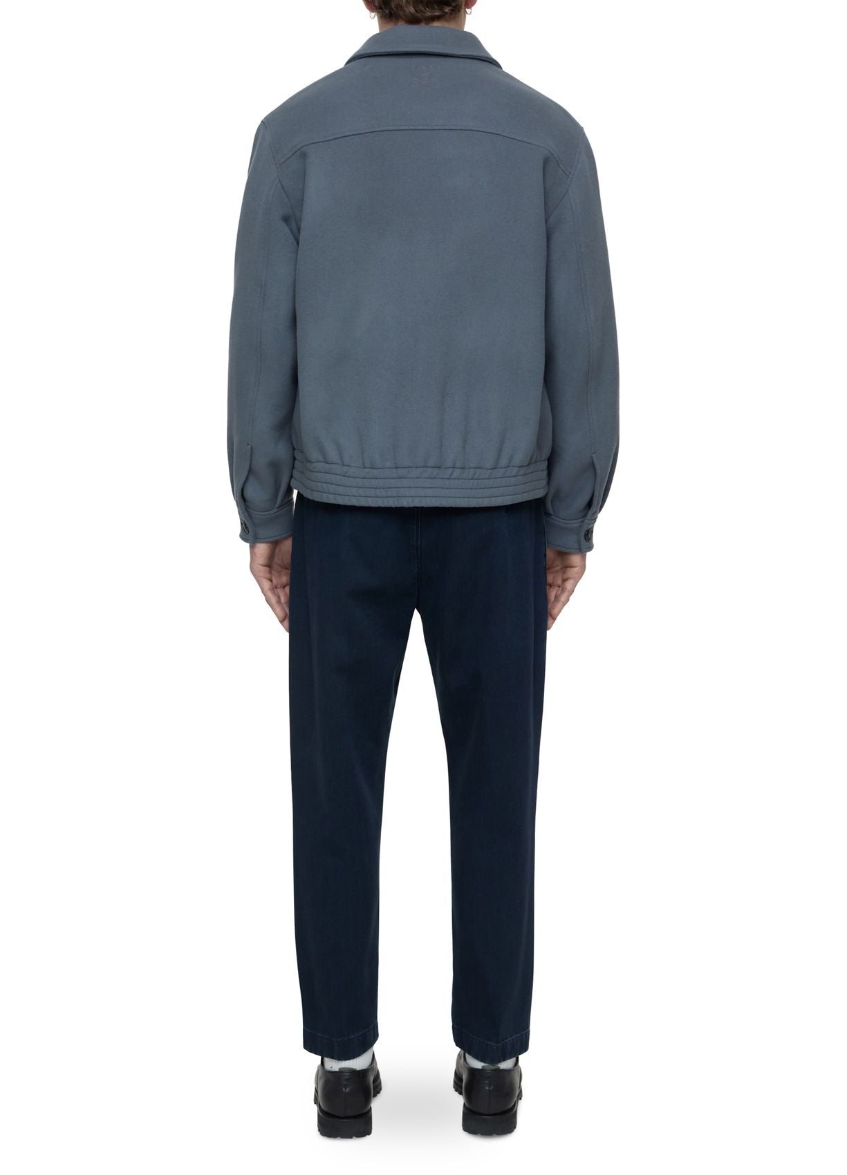 CLOSED Men's Varsity Blouson - Washed Stone Outerwear - Sloane Boutique