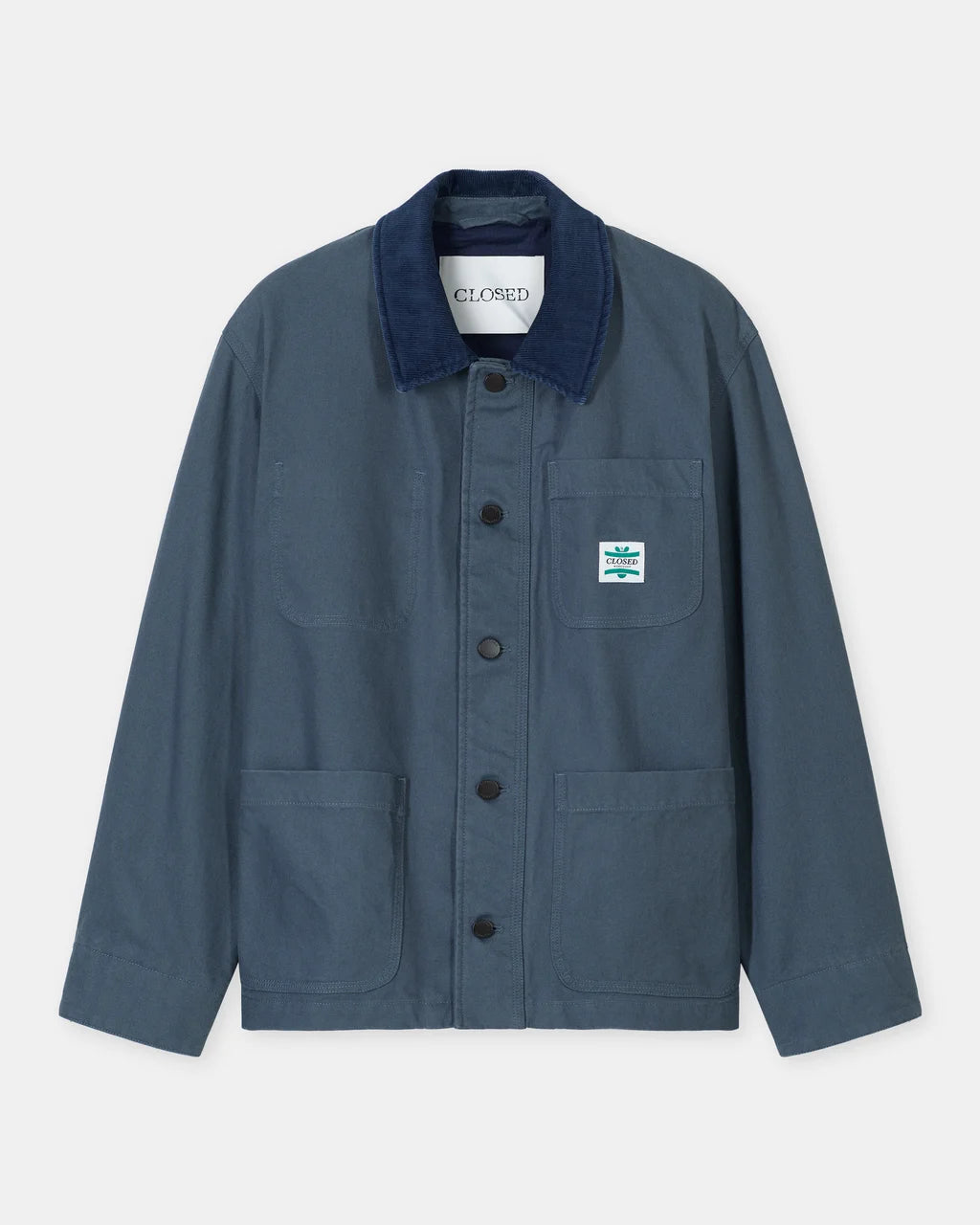 CLOSED Men's Worker Jacket - Strato Grey Outerwear - Sloane Boutique