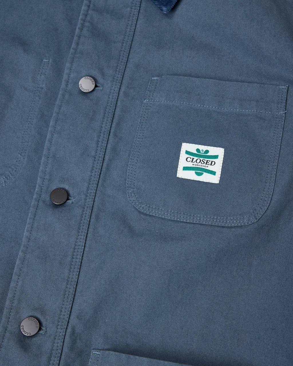 CLOSED Men's Worker Jacket - Strato Grey Outerwear - Sloane Boutique