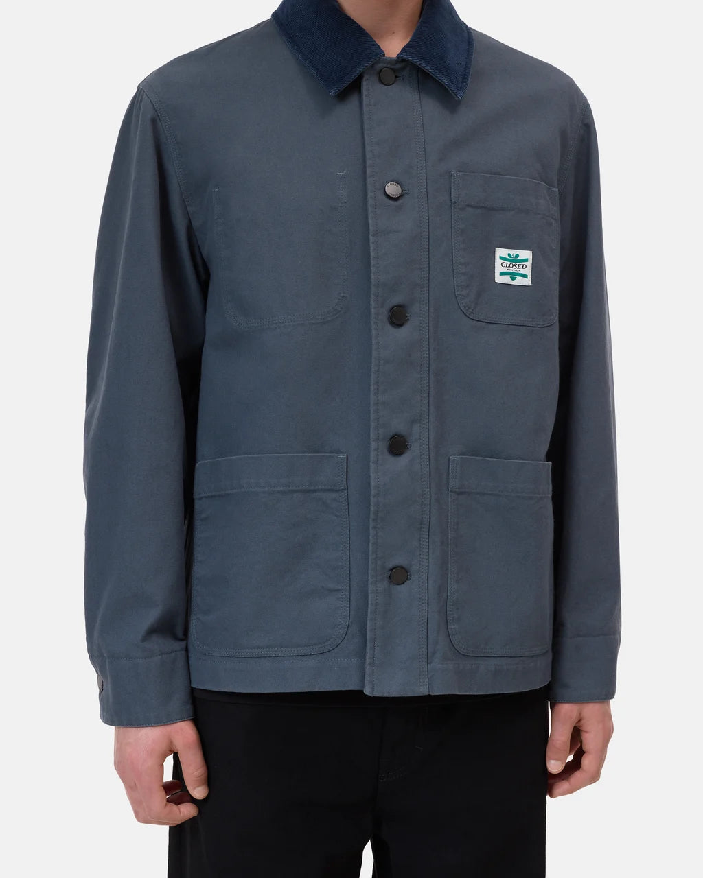 CLOSED Men's Worker Jacket - Strato Grey Outerwear - Sloane Boutique