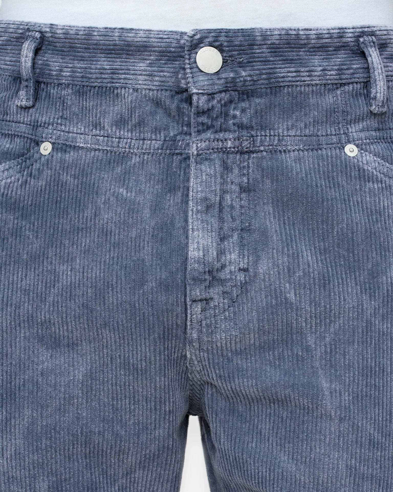 Closed Men's X-Lent Tapered Cords - Shadow Blue Men's Bottoms - Sloane Boutique