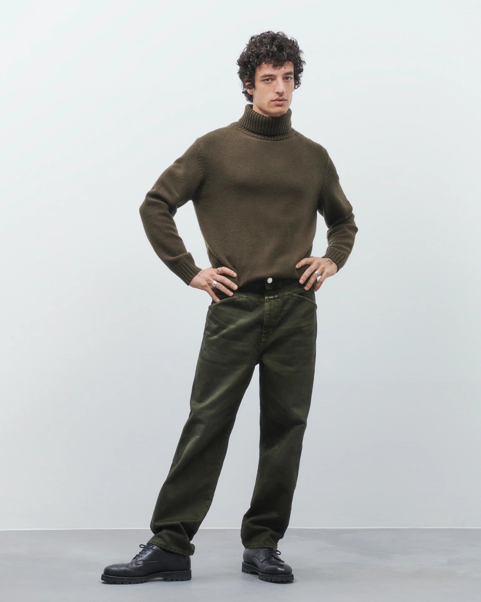 CLOSED Men's X-Tend Loose Pant - Forest Men's Bottoms - Sloane Boutique