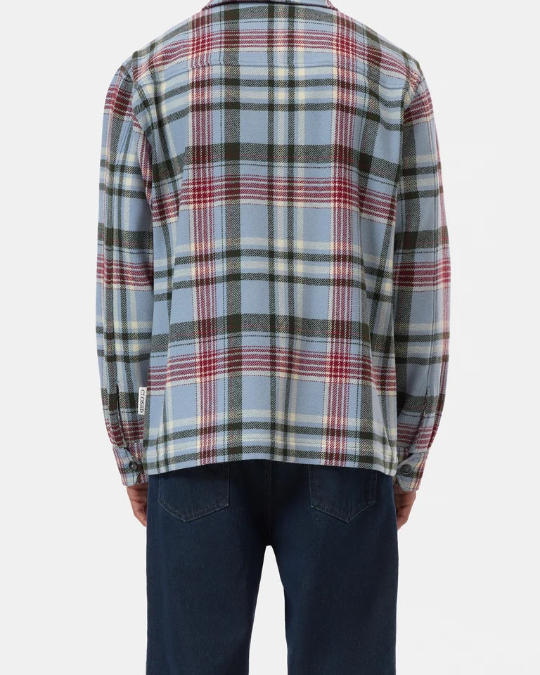 CLOSED Men's Zipped Shirt - Nordic Blue sale tops - Sloane Boutique