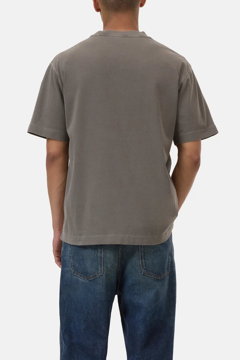 CLOSED Organic Cotton Logo T-Shirt - Marsh Green Men's Tops - Sloane Boutique