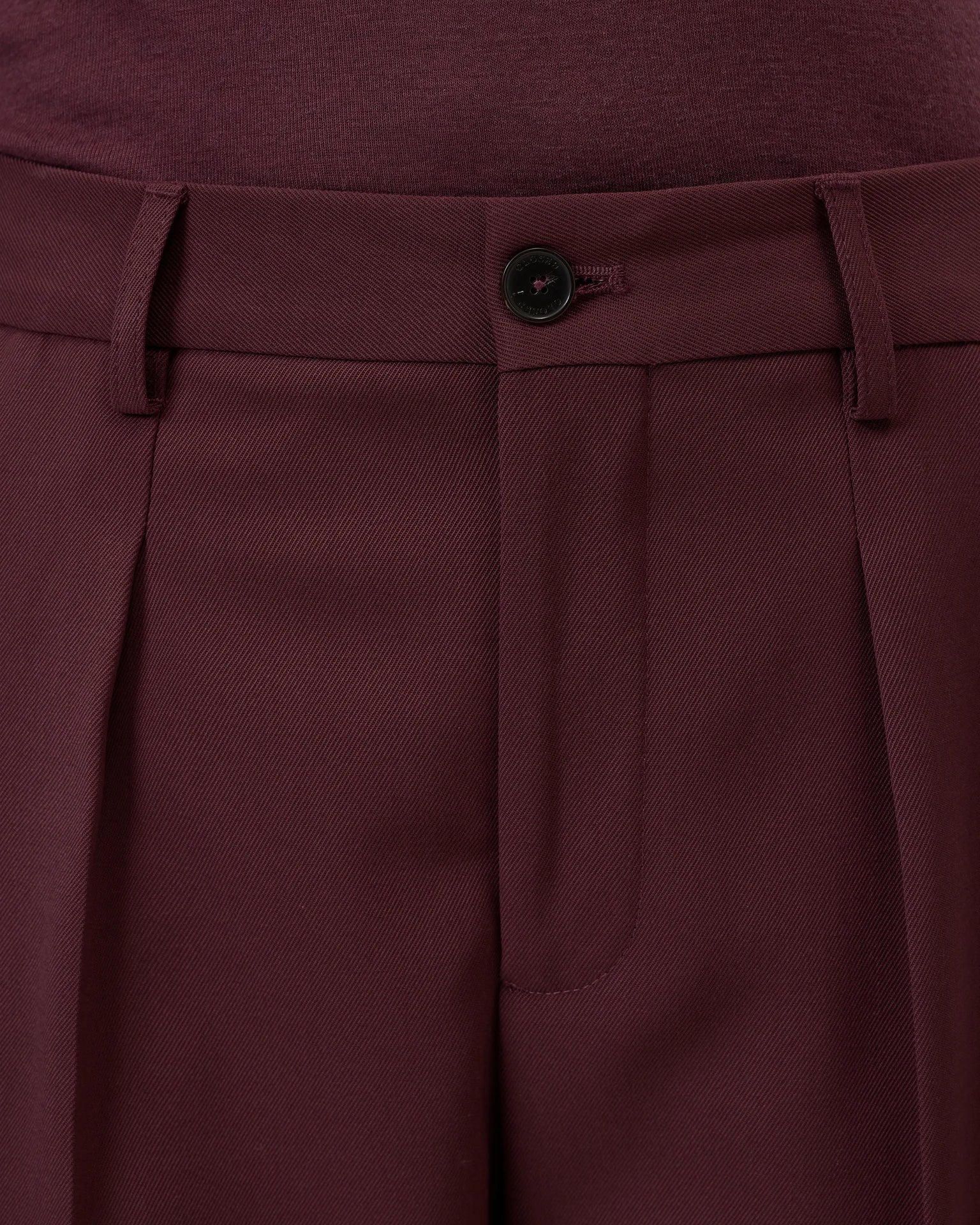 CLOSED Ruthy Pant - Dark Raisin Red Women's Bottoms - Sloane Boutique