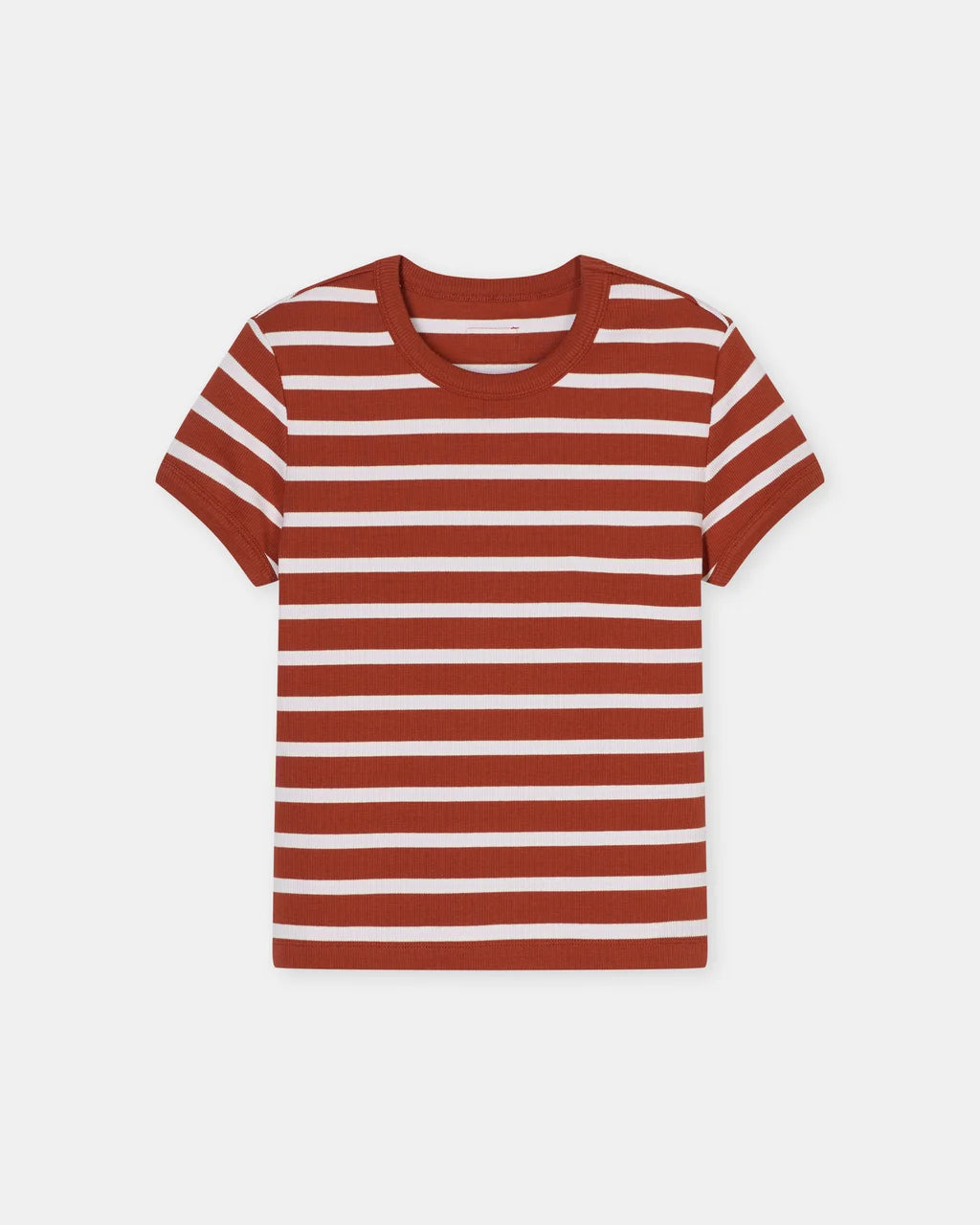 CLOSED Slim T-Shirt - Brick Red Women's Tops - Sloane Boutique