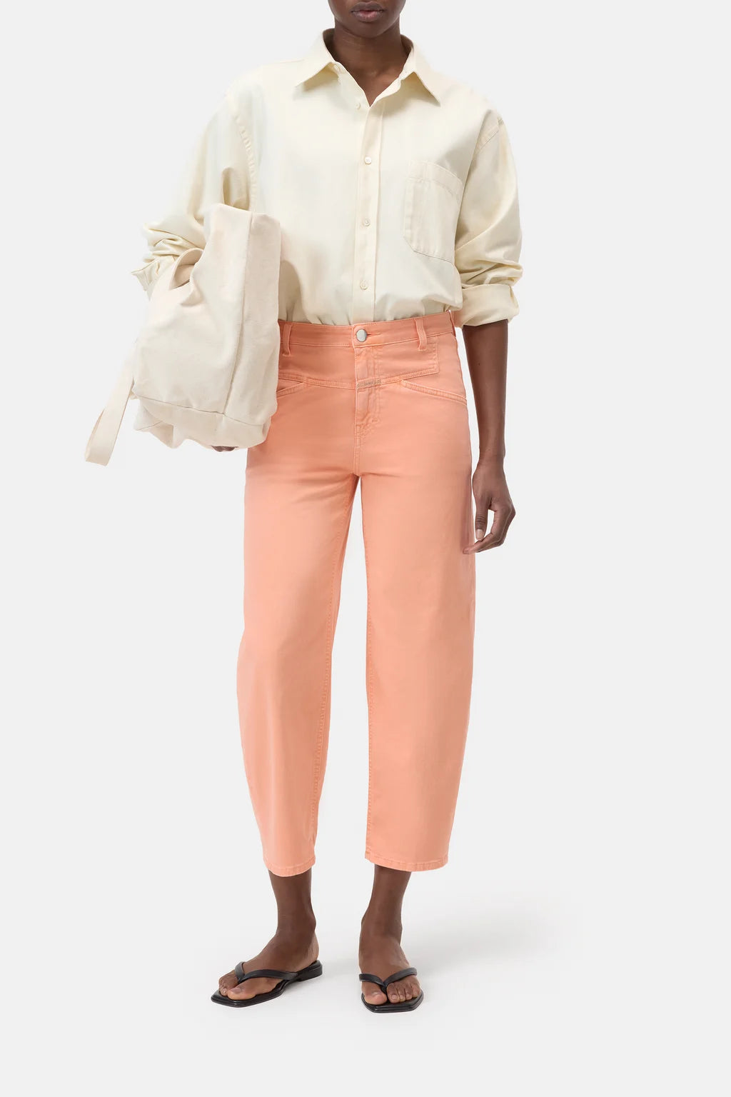 Closed Stover-X Pant - Lava Orange Women's Bottoms - Sloane Boutique