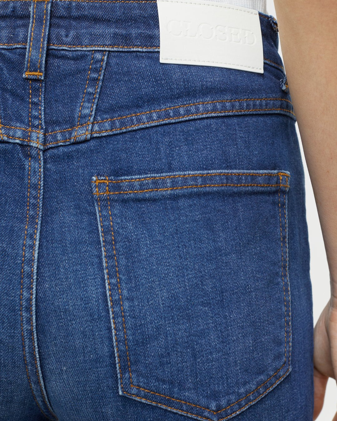 CLOSED Stover-X Relaxed Denim - Dark Blue Women's Bottoms - Sloane Boutique