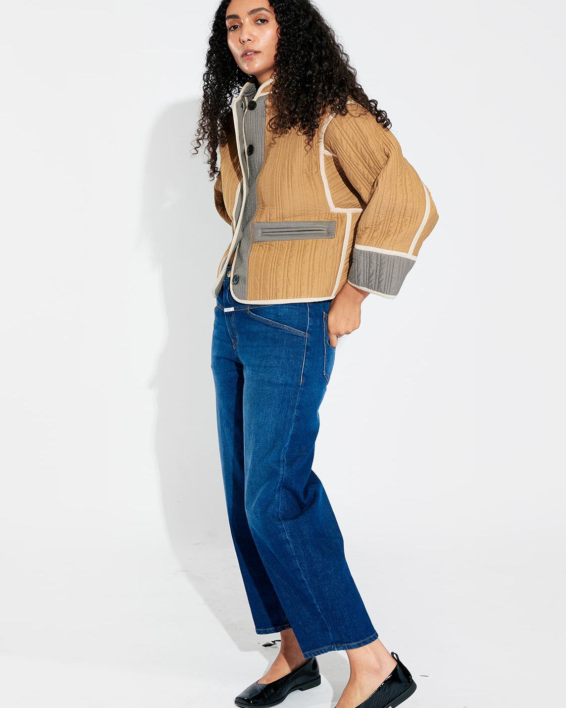 CLOSED Stover-X Relaxed Denim - Dark Blue Women's Bottoms - Sloane Boutique