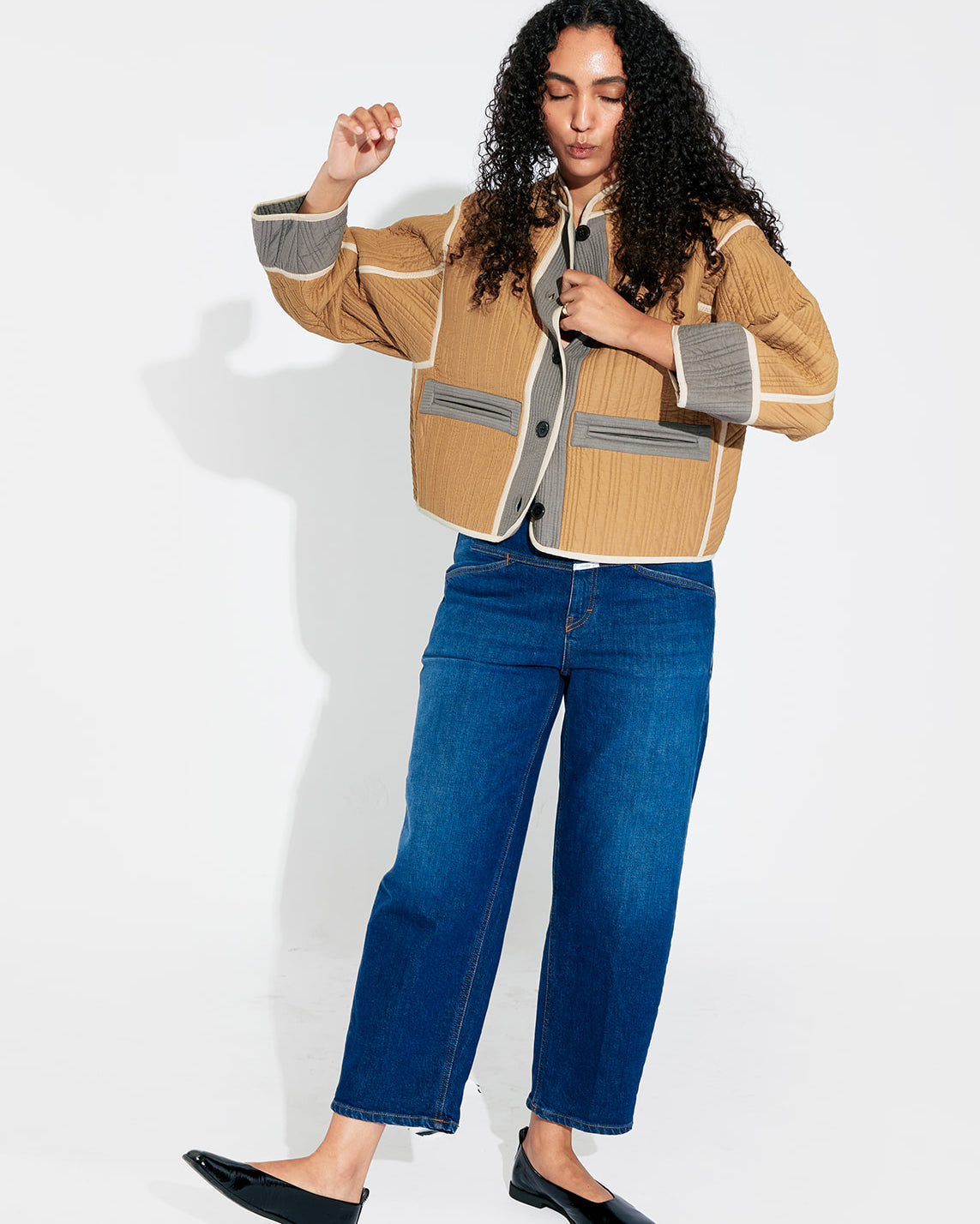 CLOSED Stover-X Relaxed Denim - Dark Blue Women's Bottoms - Sloane Boutique