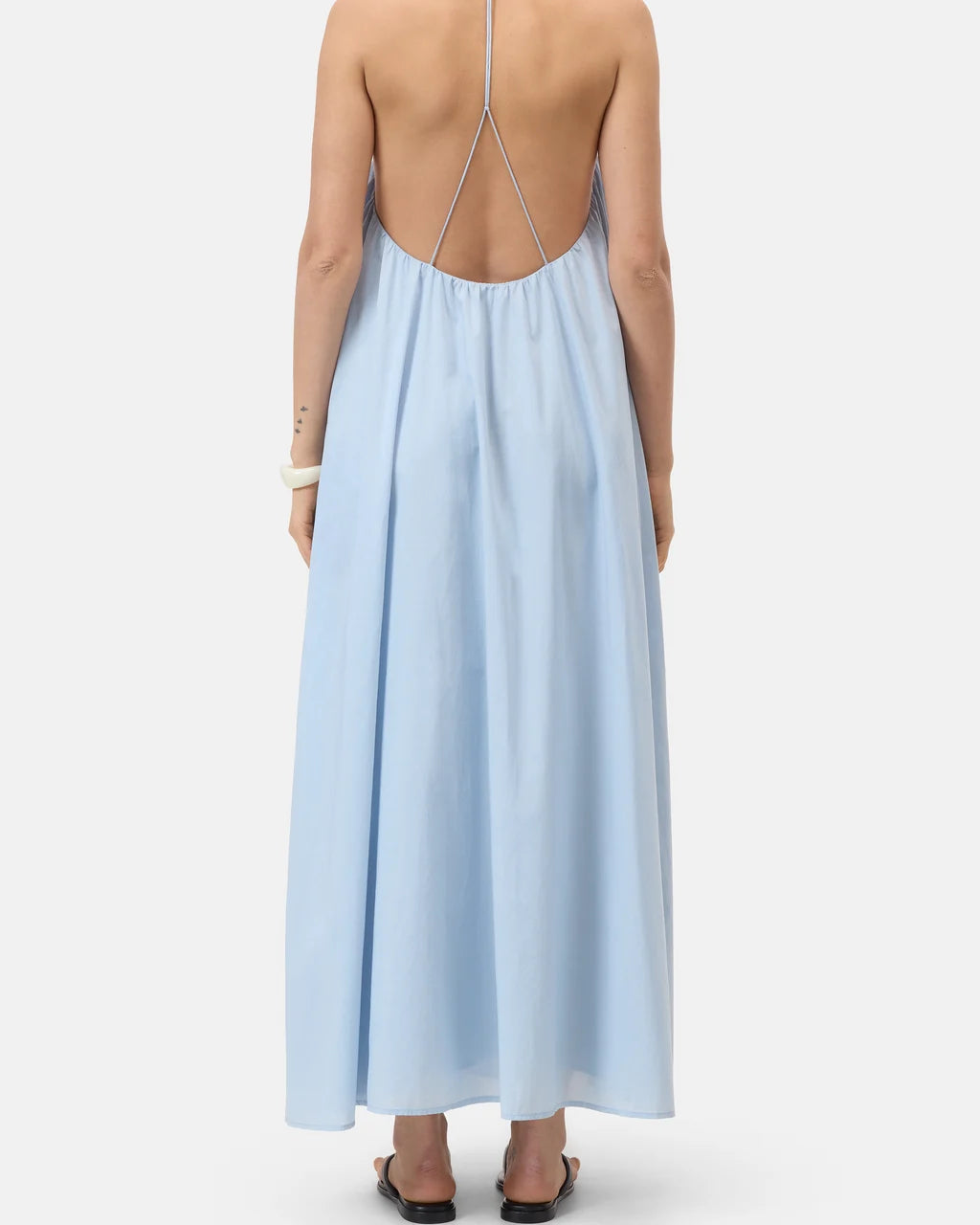 CLOSED Strap Sundress - Dove Blue Dresses - Sloane Boutique