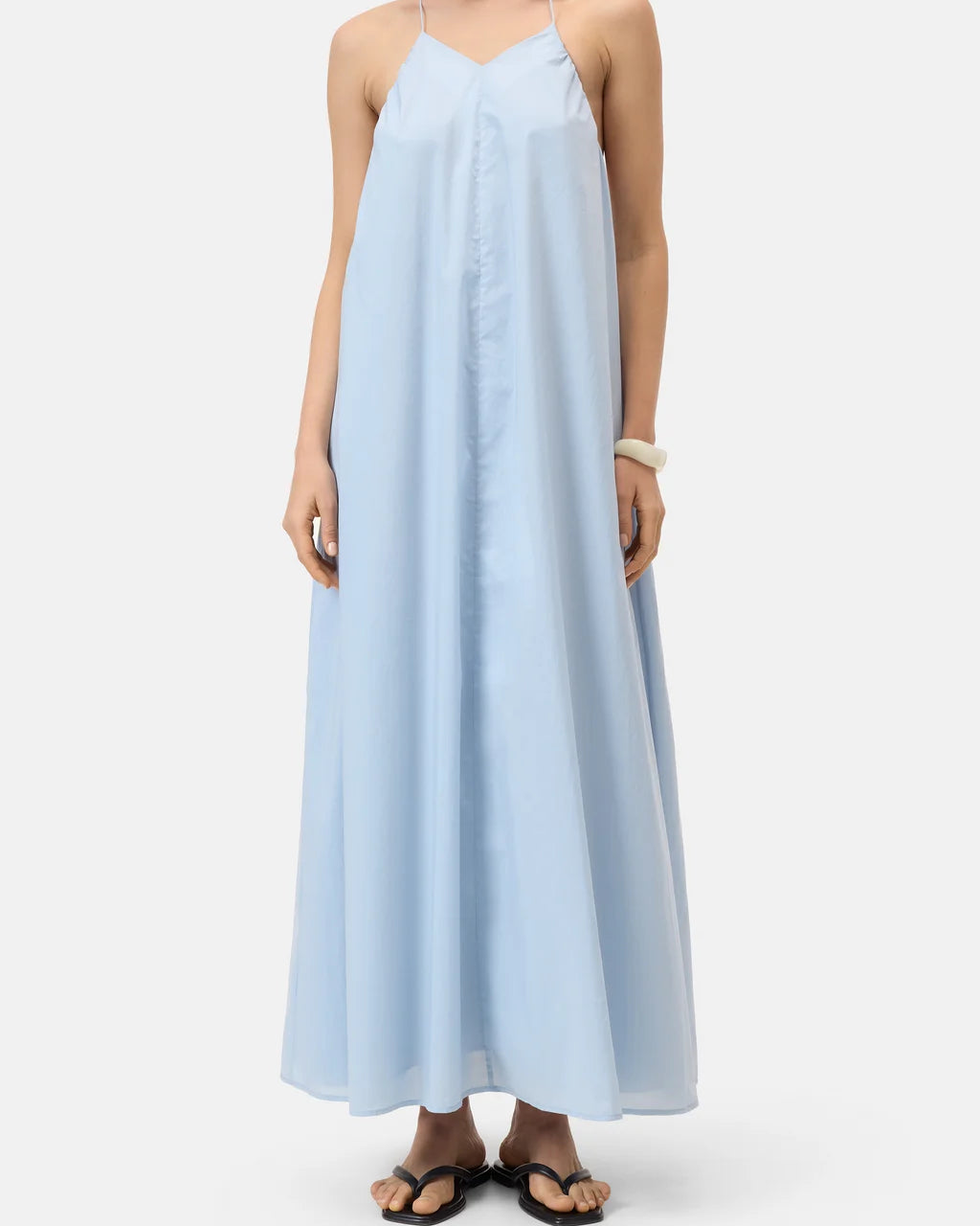 CLOSED Strap Sundress - Dove Blue Dresses - Sloane Boutique