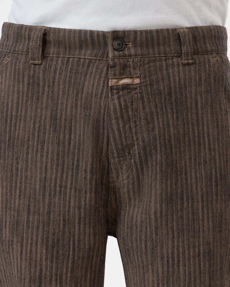CLOSED Toledo Tapered Pant - Rock Beige Sale Bottoms - Sloane Boutique
