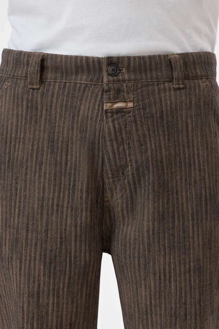 CLOSED Toledo Tapered Pant - Rock Beige Sale Bottoms - Sloane Boutique