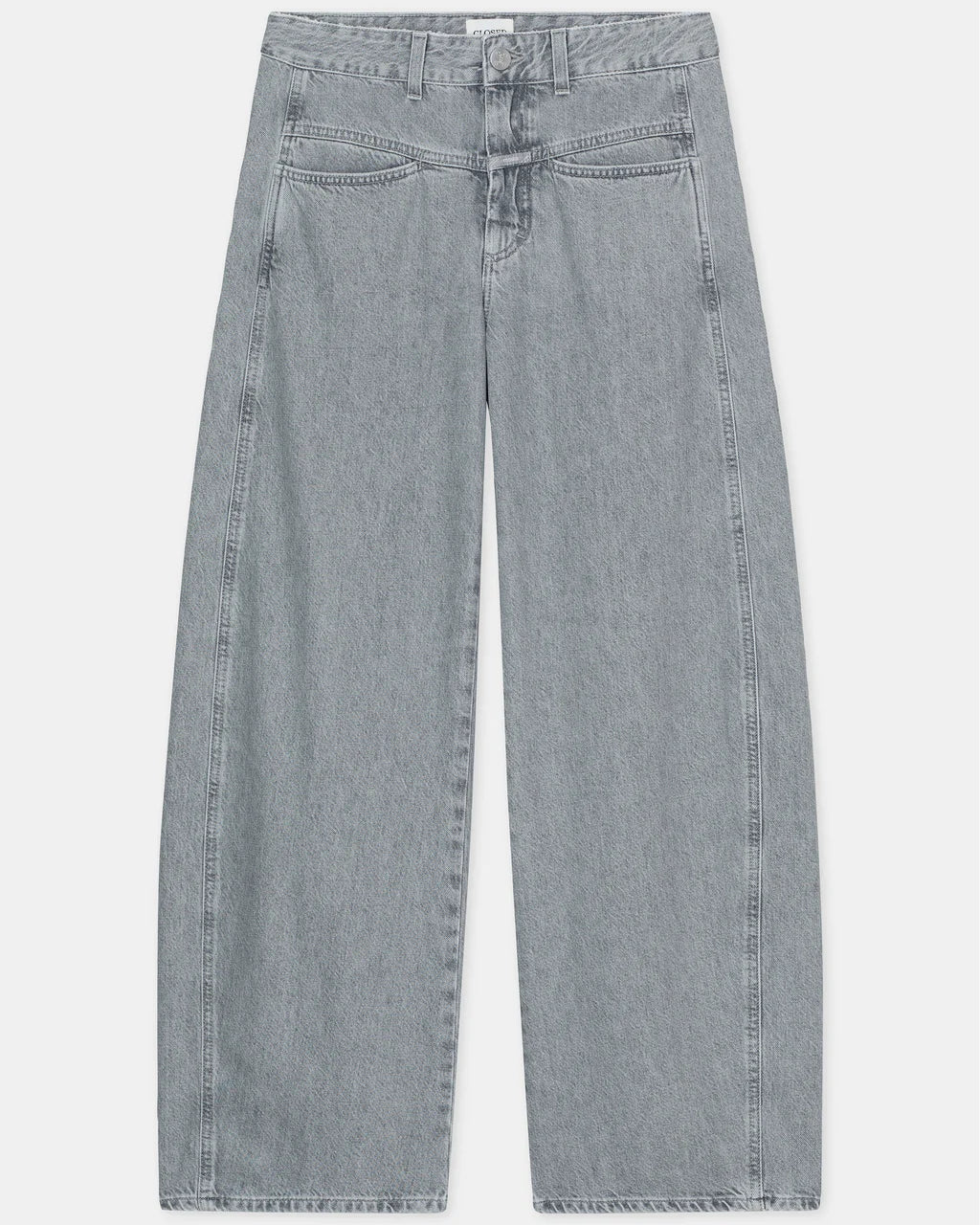 CLOSED Tori-X Barrel Jeans - Mid Grey Women's Bottoms - Sloane Boutique