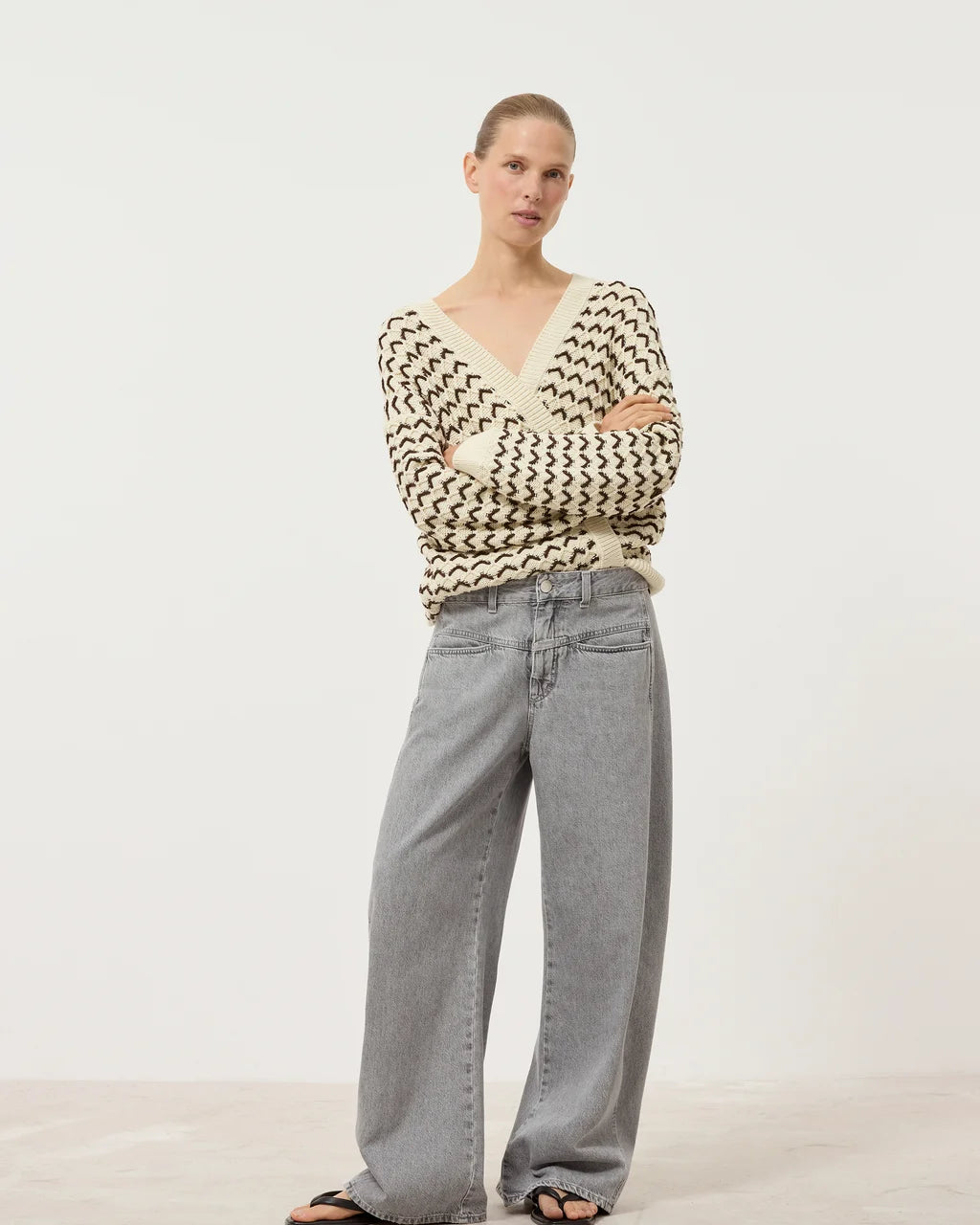 CLOSED Tori-X Barrel Jeans - Mid Grey Women's Bottoms - Sloane Boutique
