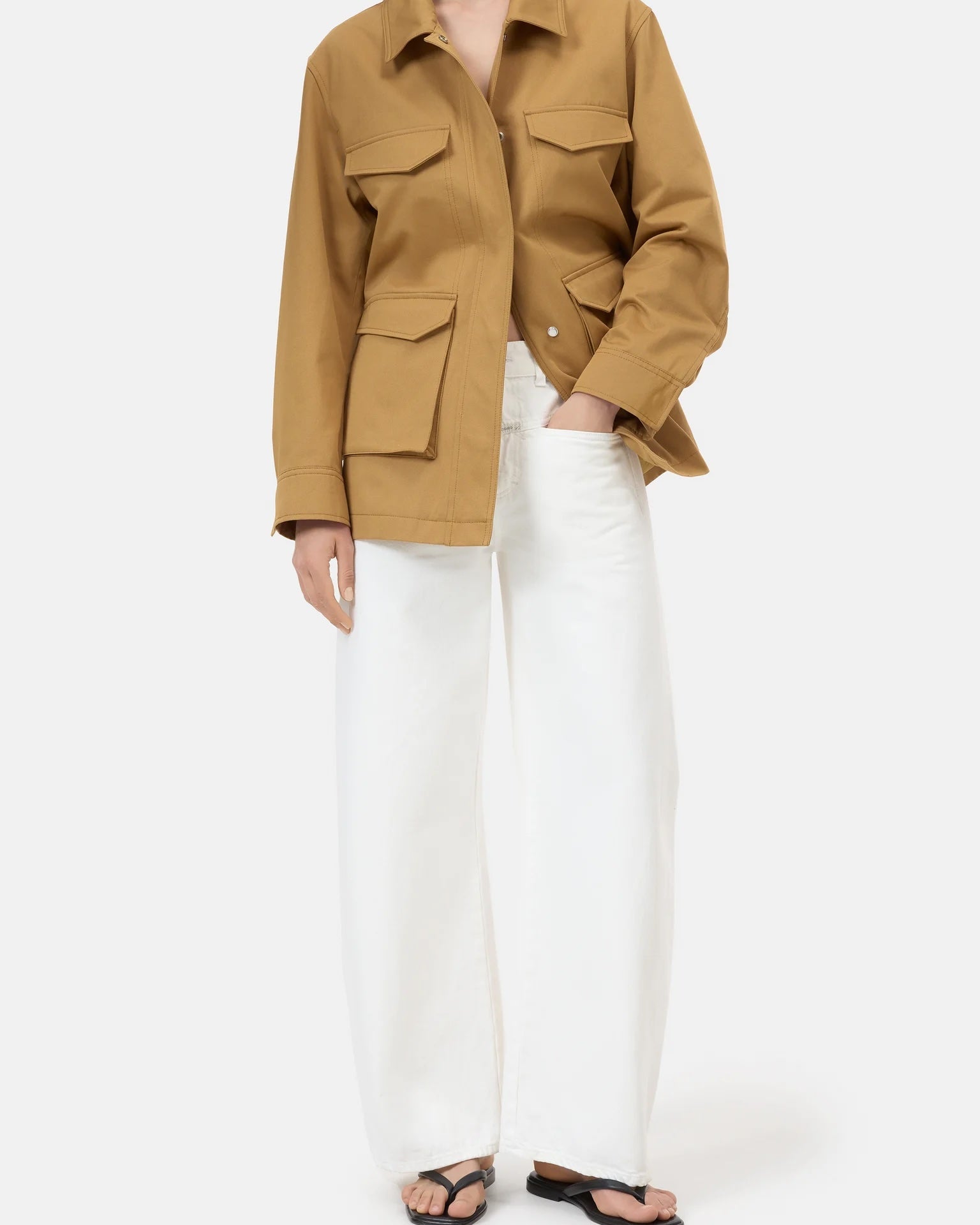 Closed Tori-X - Ecru Denim Women's Bottoms - Sloane Boutique