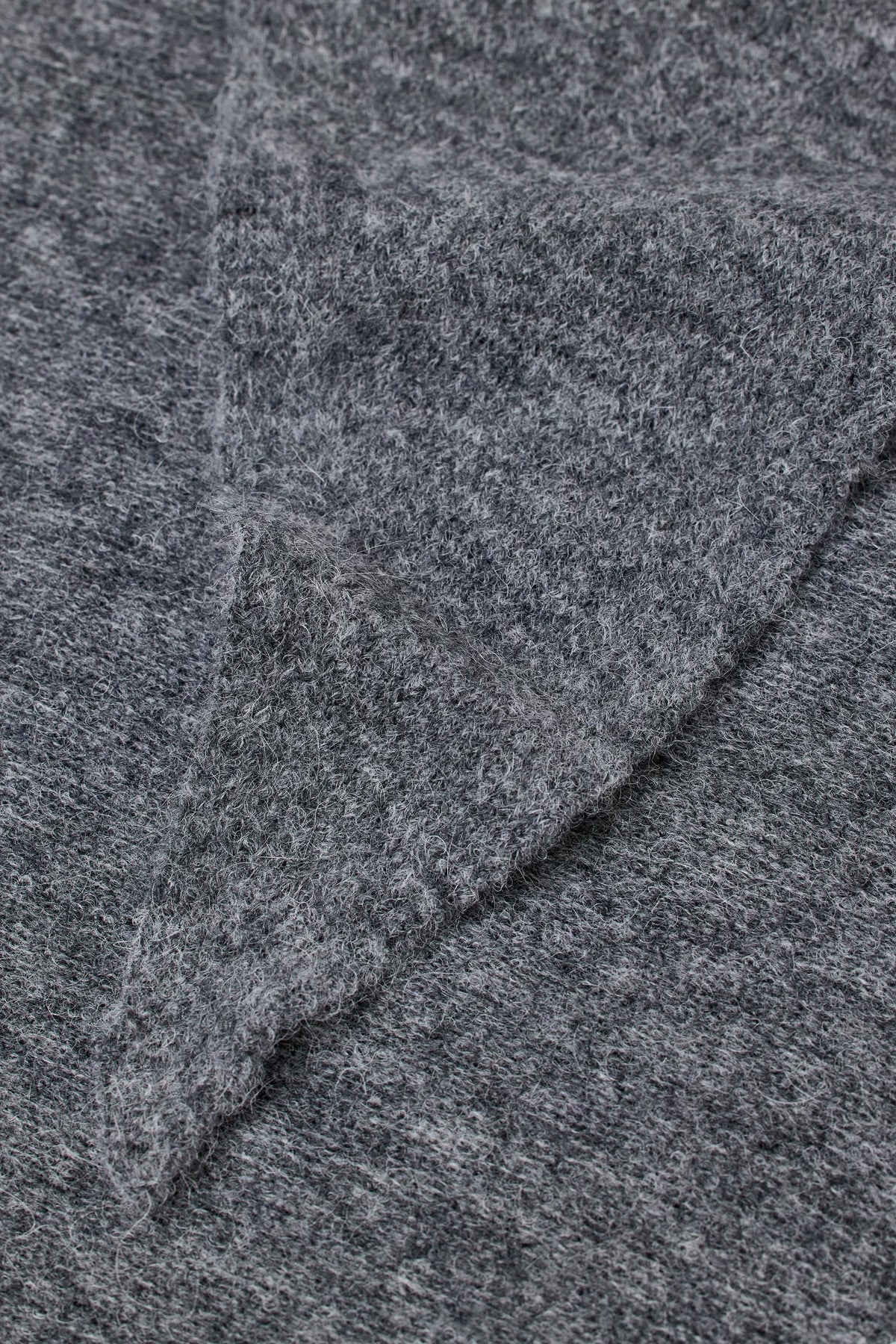 Closed Triangle Scarf - Dark Grey Melange Accessories - Sloane Boutique