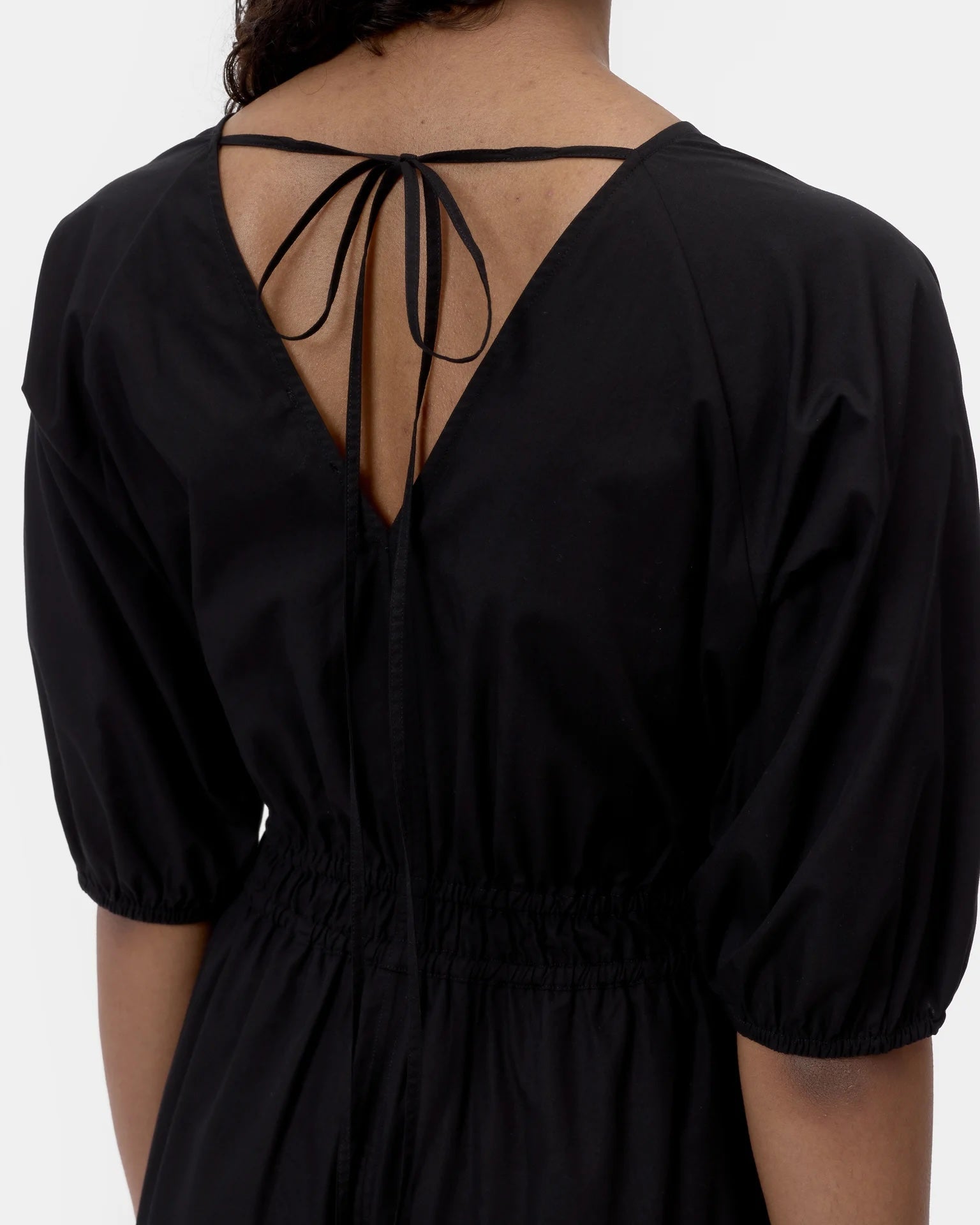 CLOSED V-Neck Dress - Black Dresses - Sloane Boutique