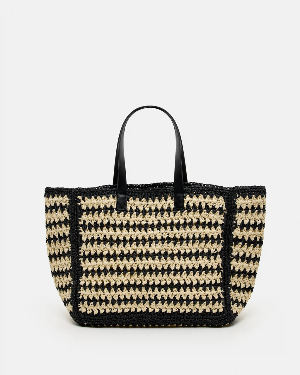 CLOSED Woven Bag - Black Handbags - Sloane Boutique