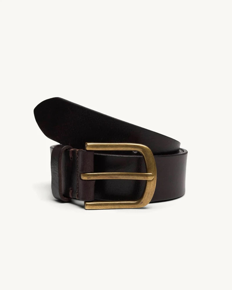 Corridor Braided Leather Belt - Brown Men's Accessories - Sloane Boutique