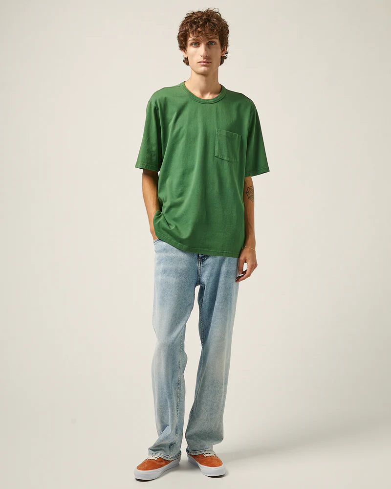 Corridor Garment Dye Tee - Green Men's Tops - Sloane Boutique