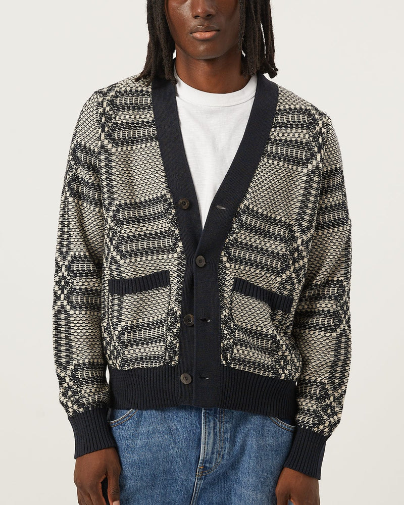Corridor Overshot Cardigan - Midnight Men's Tops - Sloane Boutique