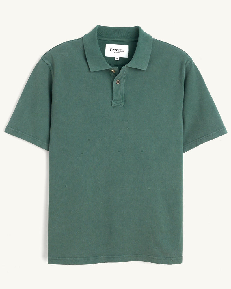 Corridor Pique Polo - Army Men's Tops - Sloane Boutique