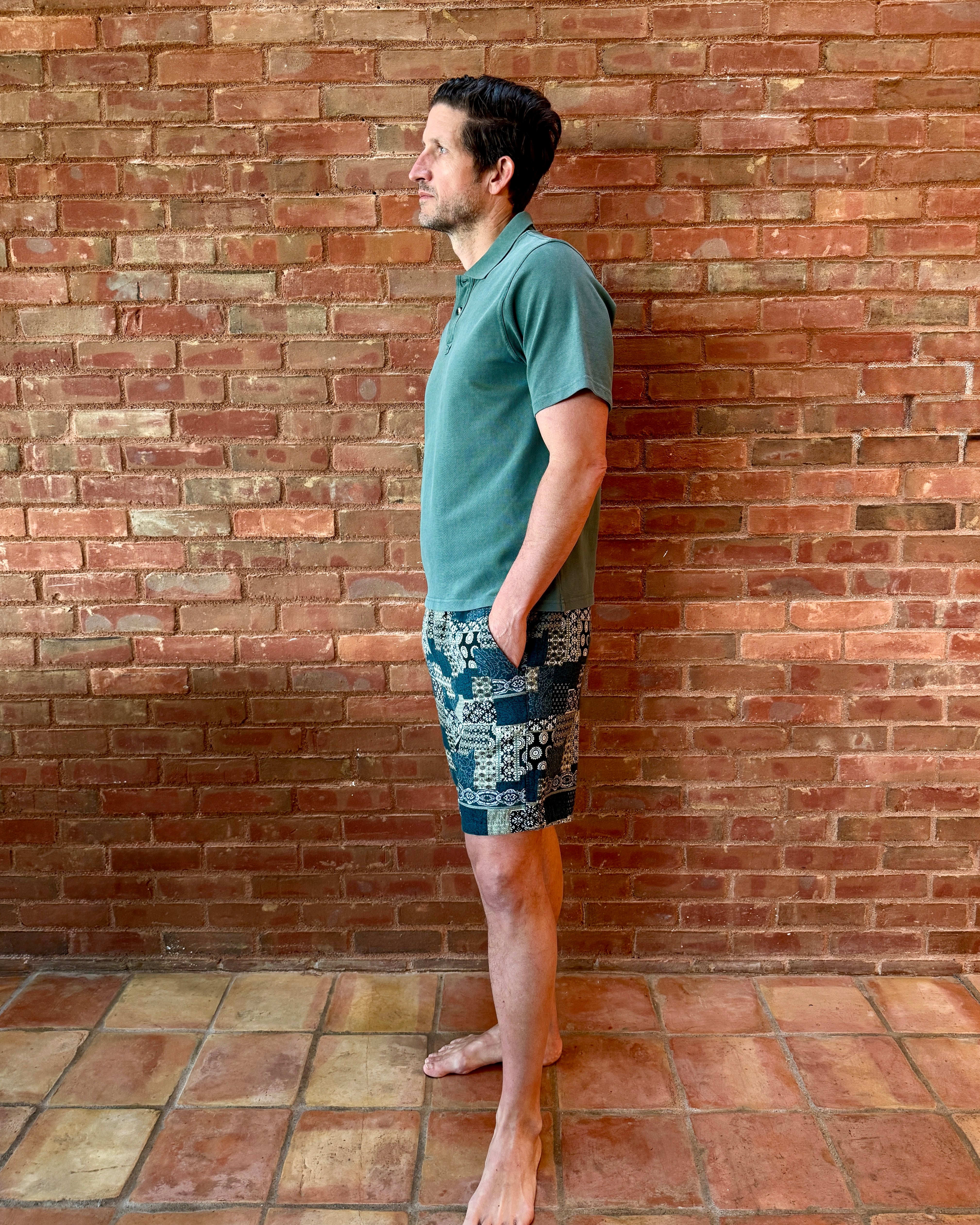 Corridor Pique Polo - Army Men's Tops - Sloane Boutique