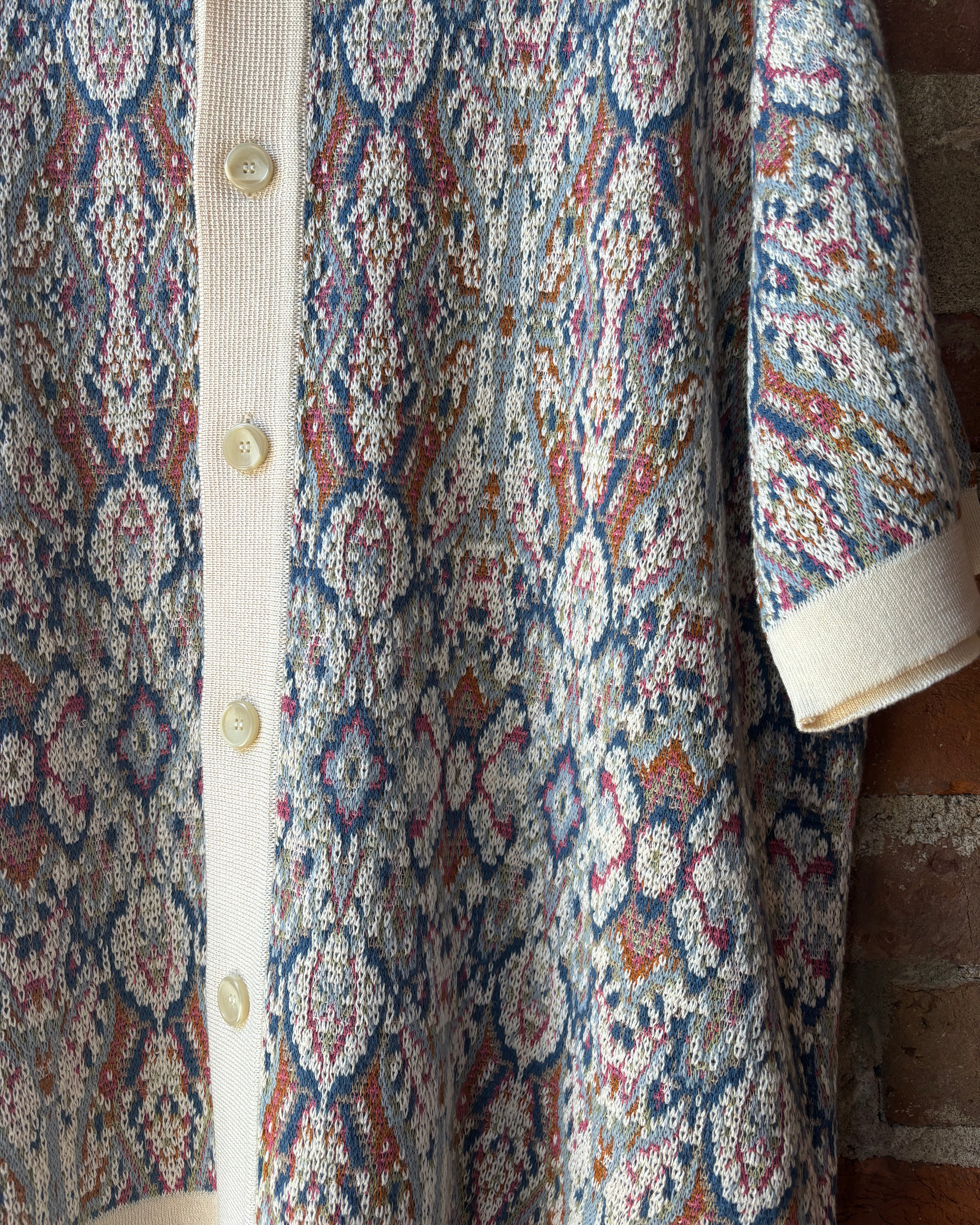 Corridor Trance Knit Shirt - Natural Men's Tops - Sloane Boutique