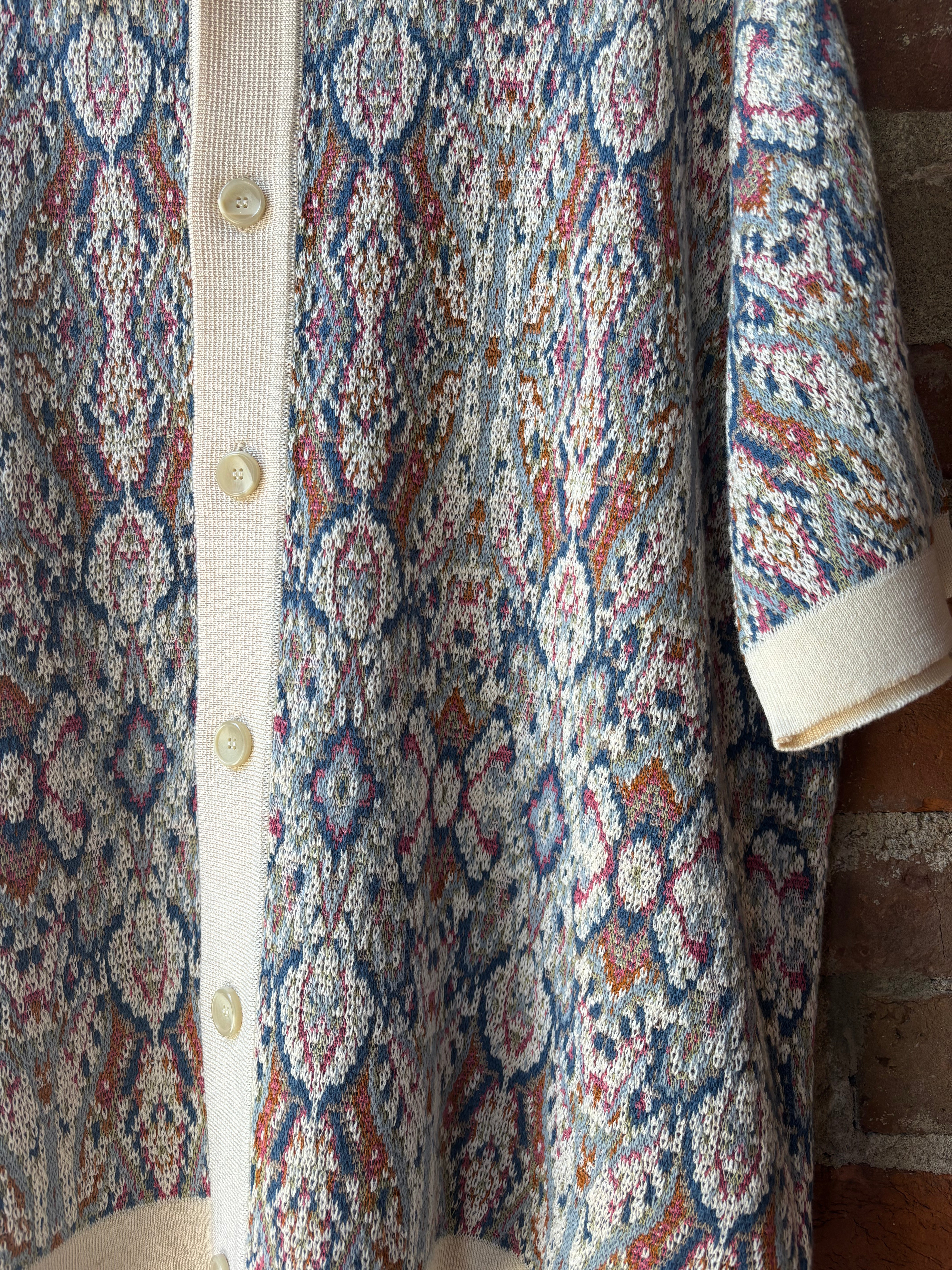 Corridor Trance Knit Shirt - Natural Men's Tops - Sloane Boutique