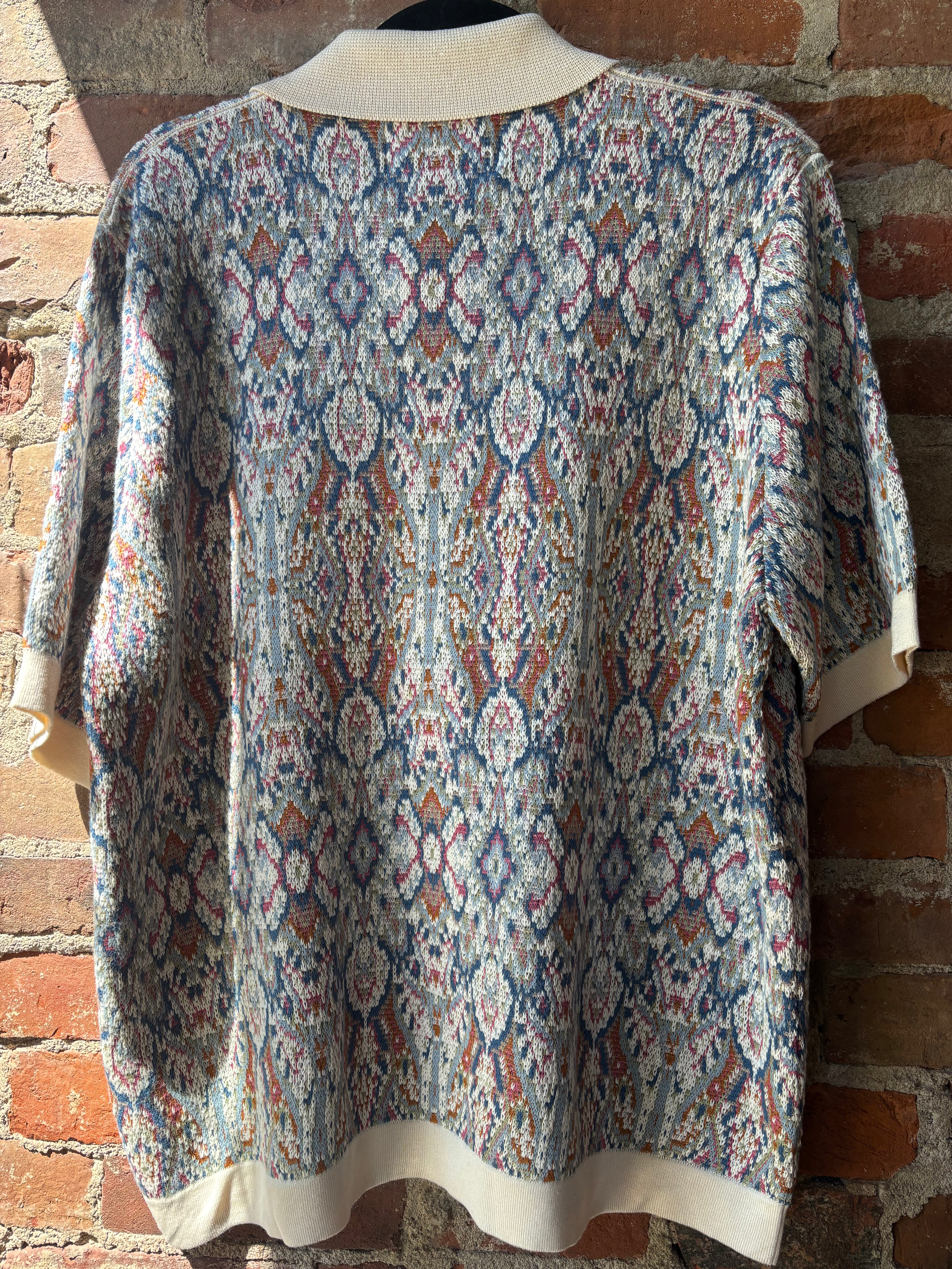 Corridor Trance Knit Shirt - Natural Men's Tops - Sloane Boutique