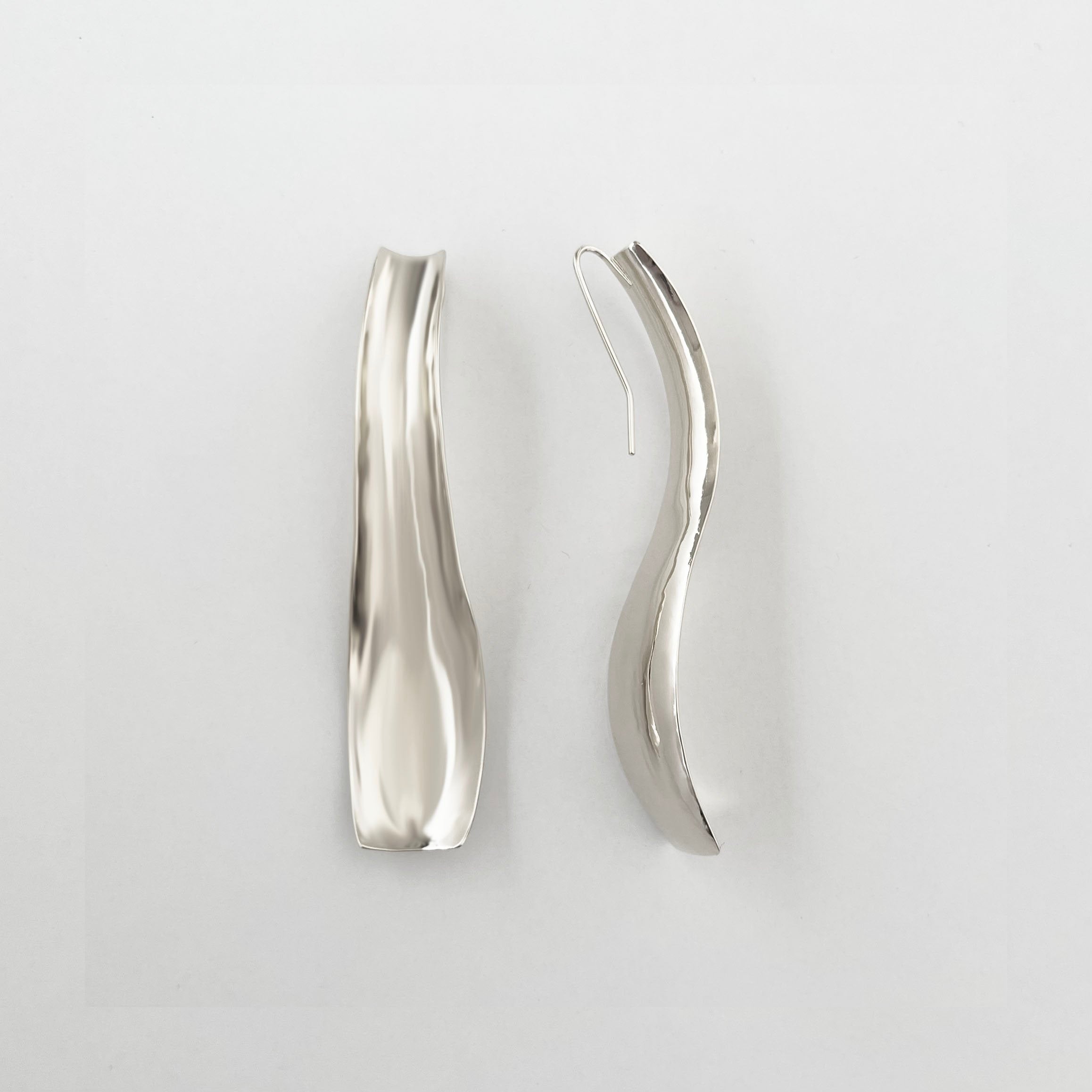 Fay Andrada Kauha SM Earrings - Silver Jewelry - Sloane Boutique
