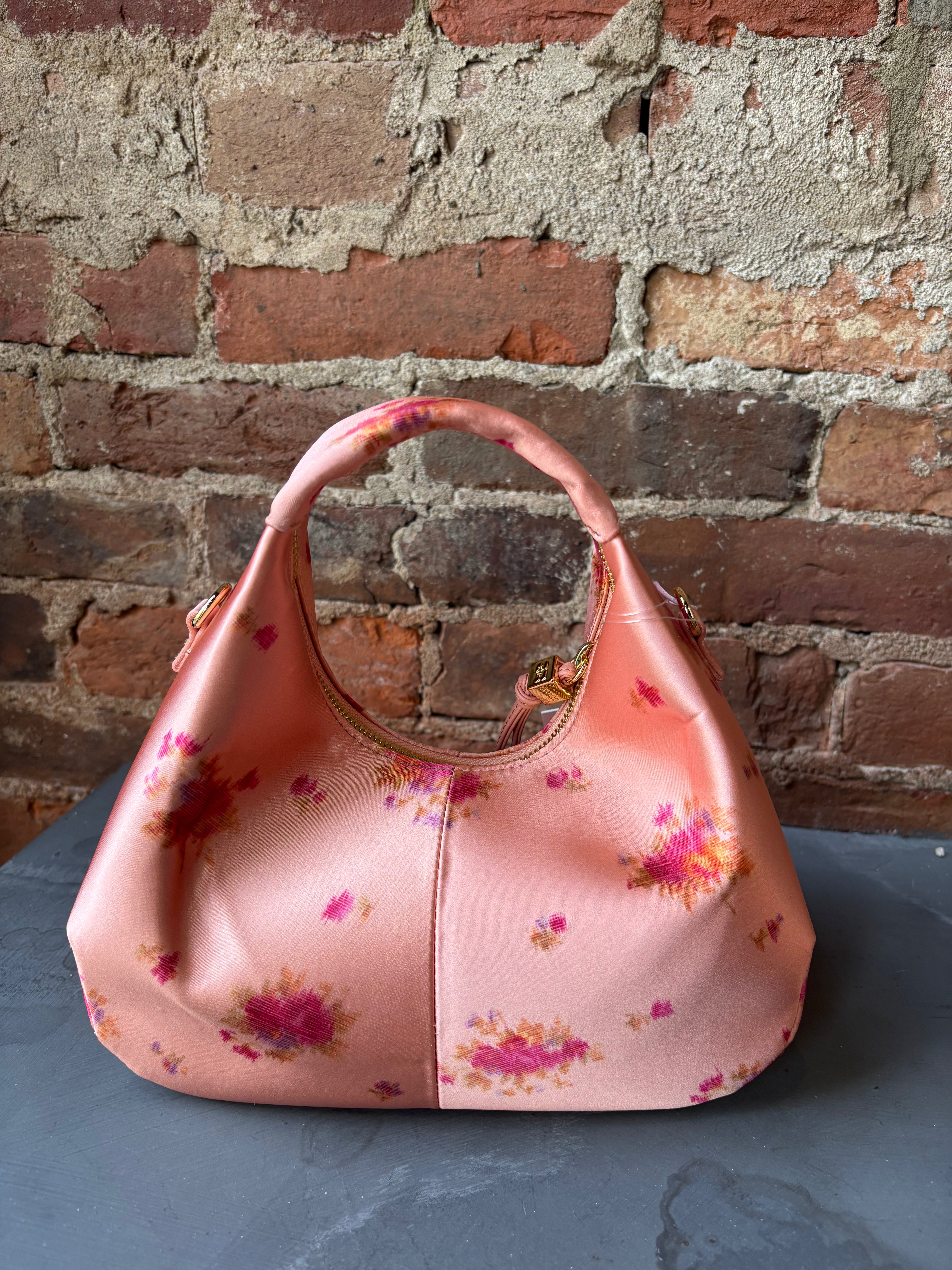 GANNI Hobo Mini Printed Satin - Lantana Handbags - Sloane Boutique